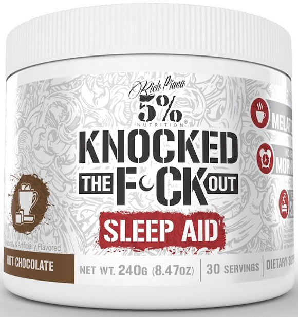 5% Nutrition Knocked The F*ck Out 30 Servings|Lowcostvitamin.com|Sleep
