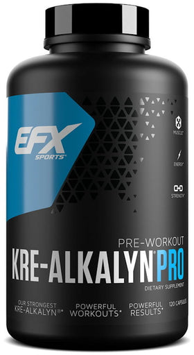 EFX Sports Kre-Alkalyn Pro 120 Caps|Lowcostvitamin.com|Pre-Workout