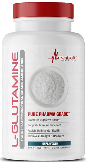 Metabolic Nutrition L-Glutamine 300gms|Lowcostvitamin.com|Glutamine