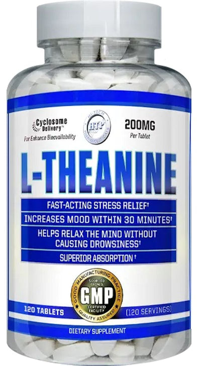 Hi-Tech Pharma L-Theanine 200mg|Lowcostvitamin.com|Stress