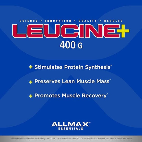 ALLMAX Leucine 5000mg 80 Servings|Lowcostvitamin.com|L-Leucine