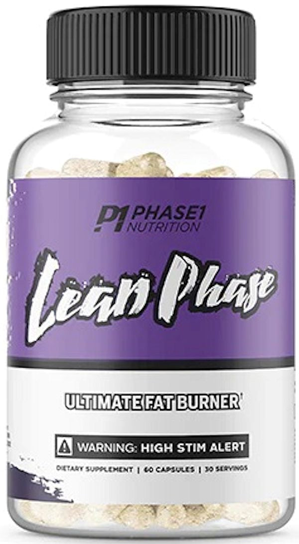 Phase 1 Nutrition LEAN PHASE Fat Burner 60 Capsules
