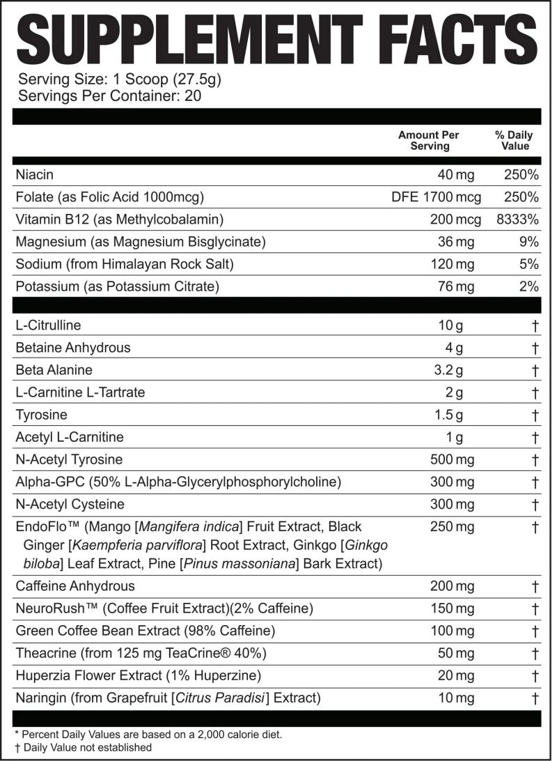 Magnum Limitless X16 Pre Workout|Lowcostvitamin.com