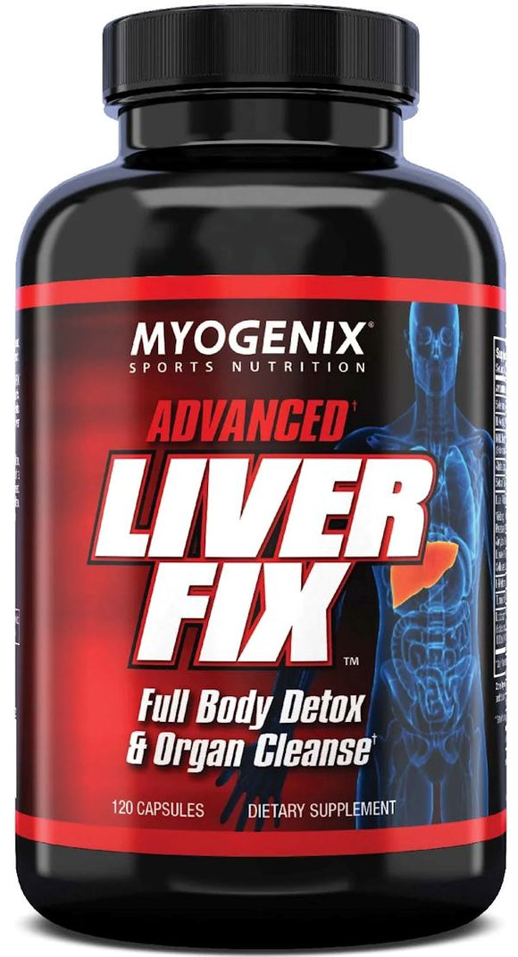 Myogenix Liver Fix 120 caps|Lowcostvitamin.com|Liver Support