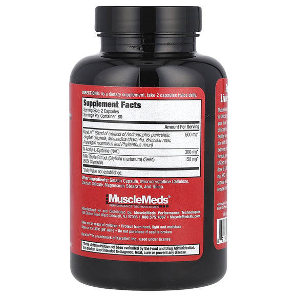 MuscleMeds Liver Detox & Defend