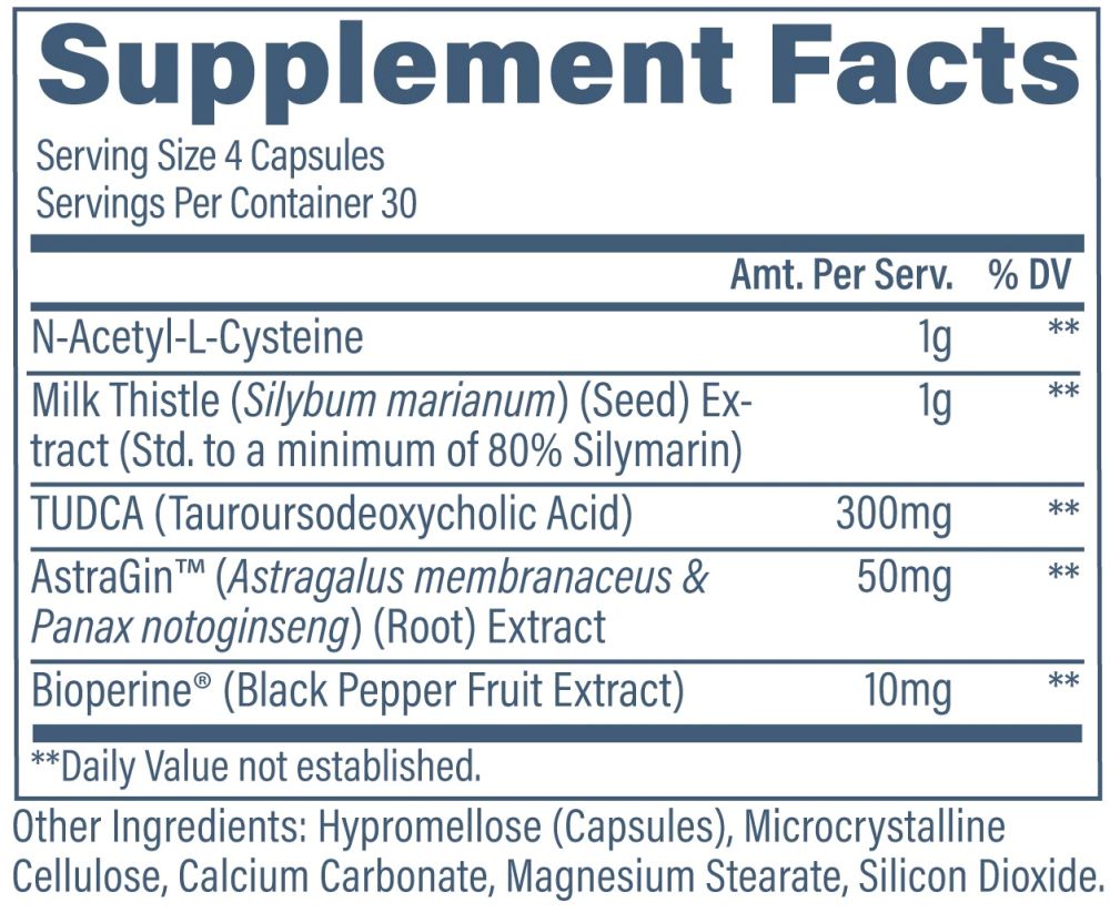 Revive MD Liver Health Support Formula fcat