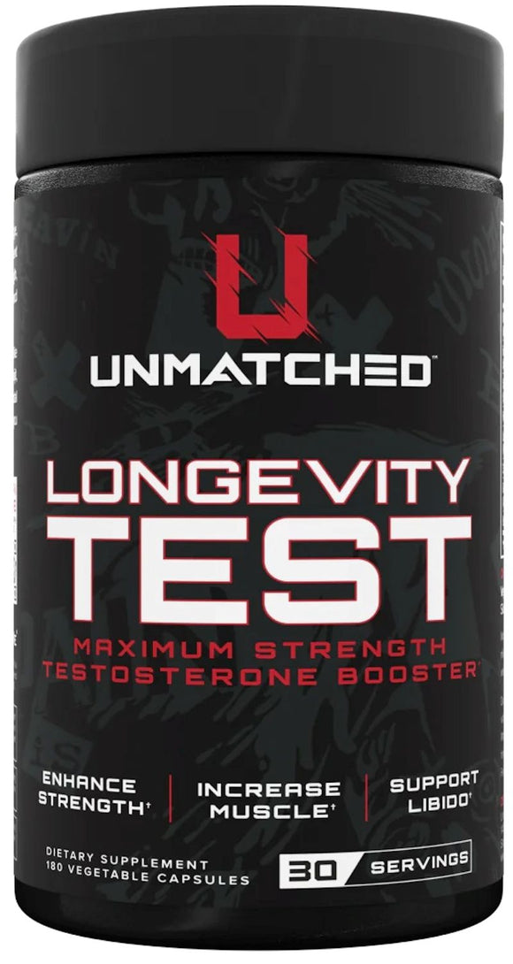Unmatched Longevity Test 180 Caps|Lowcostvitamin.com|Test Booster