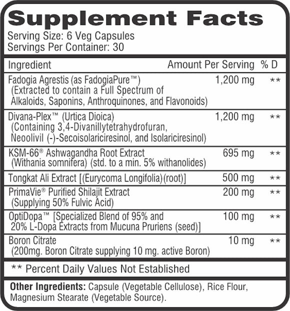 Competitive Edge Labs M-Test Hardcore 180 Caps|Lowcostvitamin.com|Test Booster