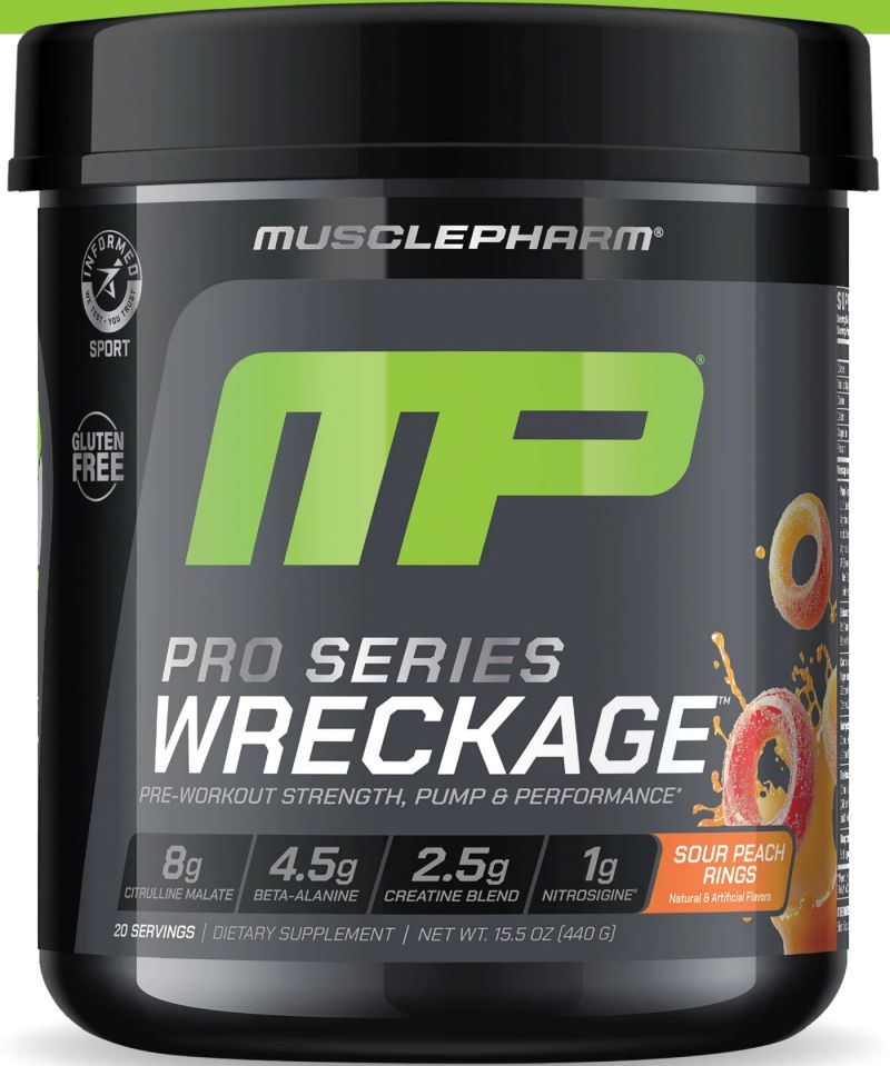 Wreckage MusclePharm |Lowcostvitamin.com