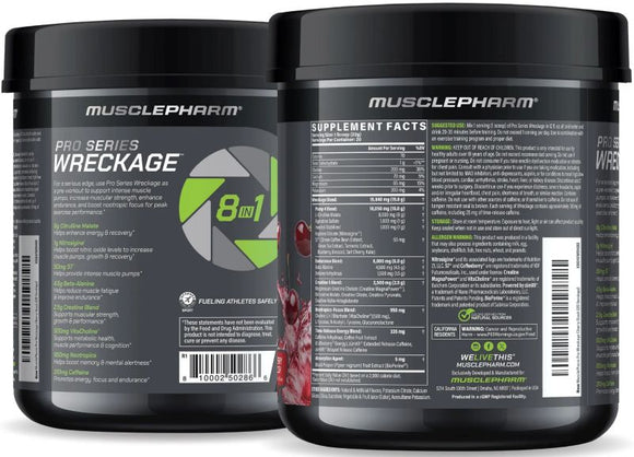 MusclePharm Wreckage|Lowcostvitamin.com|Pre-Workout