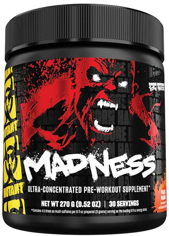 Mutant Madness Pre Workout Blue Raspberry|Lowcostvitamin.com|Pre-Workout