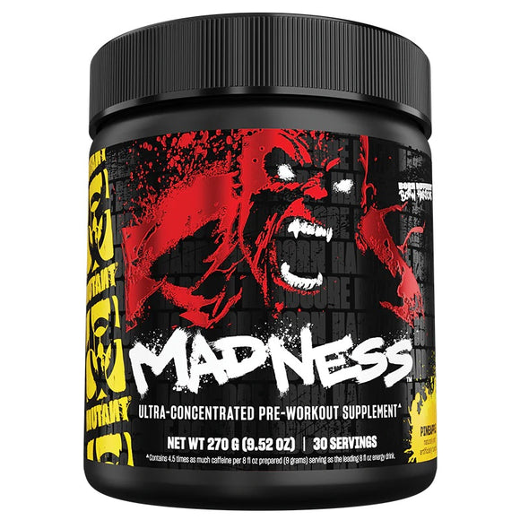 Mutant Madness Pre Workout Blue Raspberry|Lowcostvitamin.com|Pre-Workout