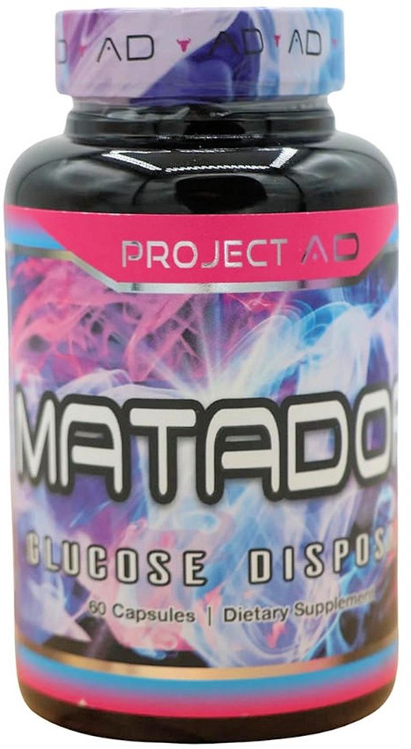 Project AD Matador Glucose Agent 60 Capsules