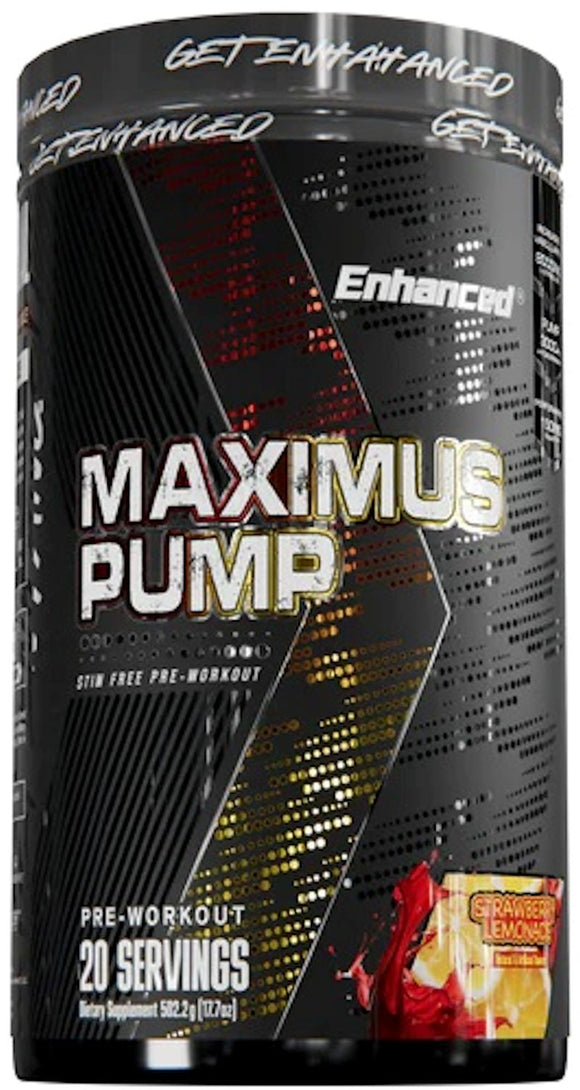 Enhanced Labs Maximus Pump - Stim-Free Pre-Workout|Lowcostvitamin.com|pre workout