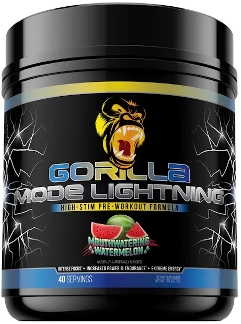 Gorilla Mind Mode Lightning Pre Workout