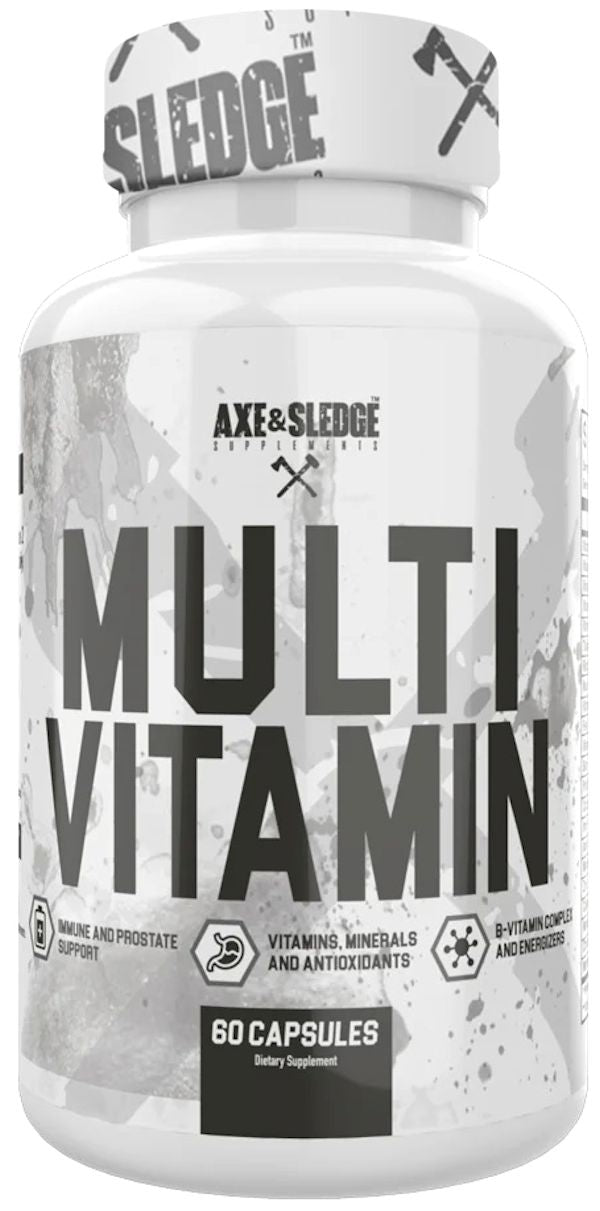 Axe & Sledge Multivitamin 60 Capsules|Lowcostvitamin.com