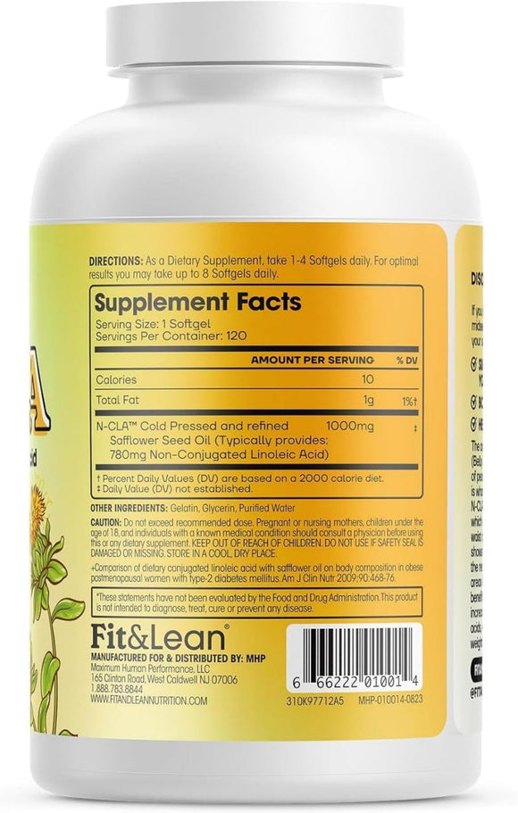 MHP Fit & Lean N-CLA Stim Free Fat Burner|Lowcostvitamin.com|CLA