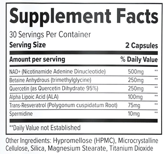 Finaflex NAD+ 60 Capsules