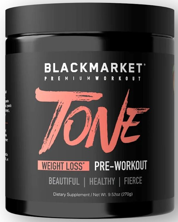 BlackMarket Labs Tone Weight Loss Pre-Workout|Lowcostvitamin.com