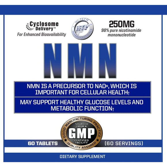 Hi-Tech Pharmaceuticals NMN 60 Tablets|Lowcostvitamin.com|Anti Aging