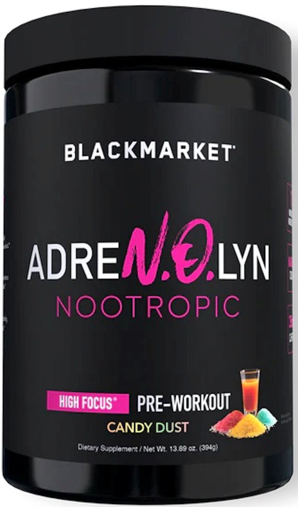 BlackMarket Labs Adrenolyn Nootropic 25 servings|Lowcostvitamin.com|pre workout