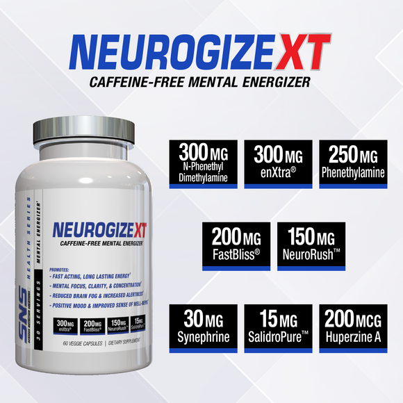 SNS Serious Nutrition Solutions Neurogize XT|Lowcostvitamin.com|