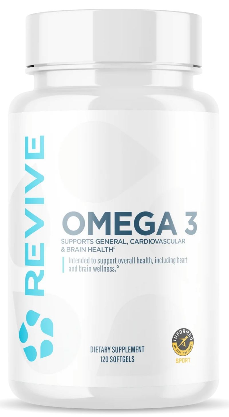 Revive Omega-3 | 120 Soft Gels | Best Price|Lowcostvitamin.com