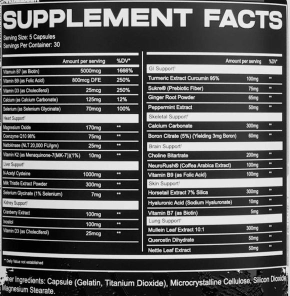 After Dark Supplements AfterDark Organ X|Lowcostvitamin.com|Liver Support