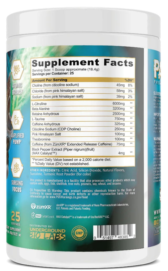 PANDA SUPPS PANDO Pre-Workout Peach Gear Rings (Copy)|Lowcostvitamin.com|Pre-Workout