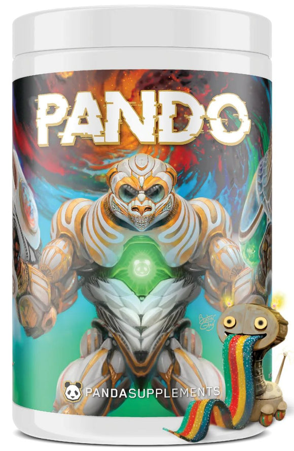 PANDA SUPPS PANDO Pre-Workout Peach Gear Rings (Copy)|Lowcostvitamin.com|Pre-Workout