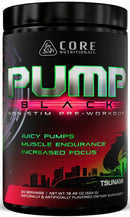 Core Nutritionals Pump Black Stim-Free Pre-Workout|Lowcostvitamin.com|Pre-Workout