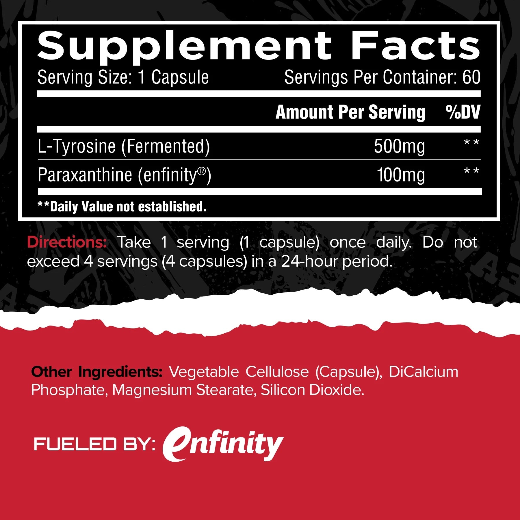 Unmatched Supps Paraxanthine 60 Capsules|Lowcostvitamin.com|Pre-Workout