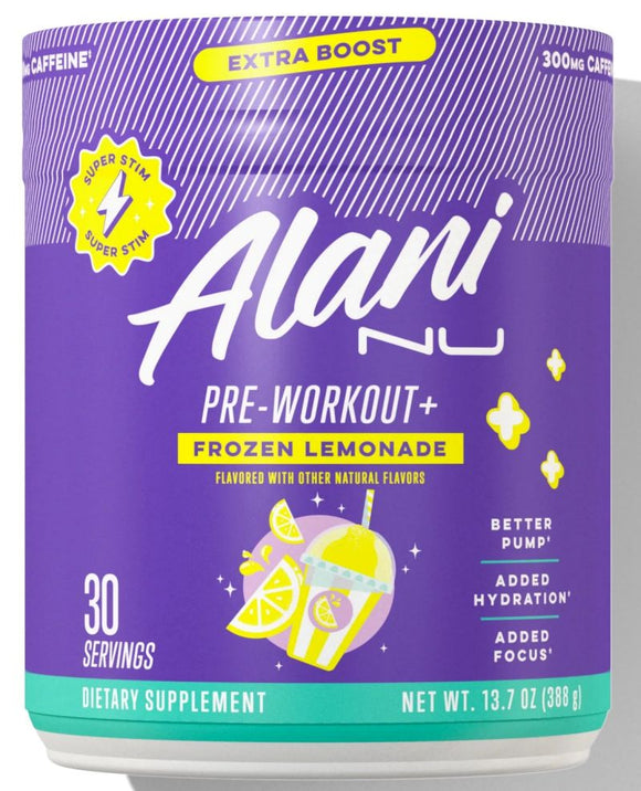 Alani Nu Pre-Workout+ 30 Servings|Lowcostvitamin.com|Pre-Workout