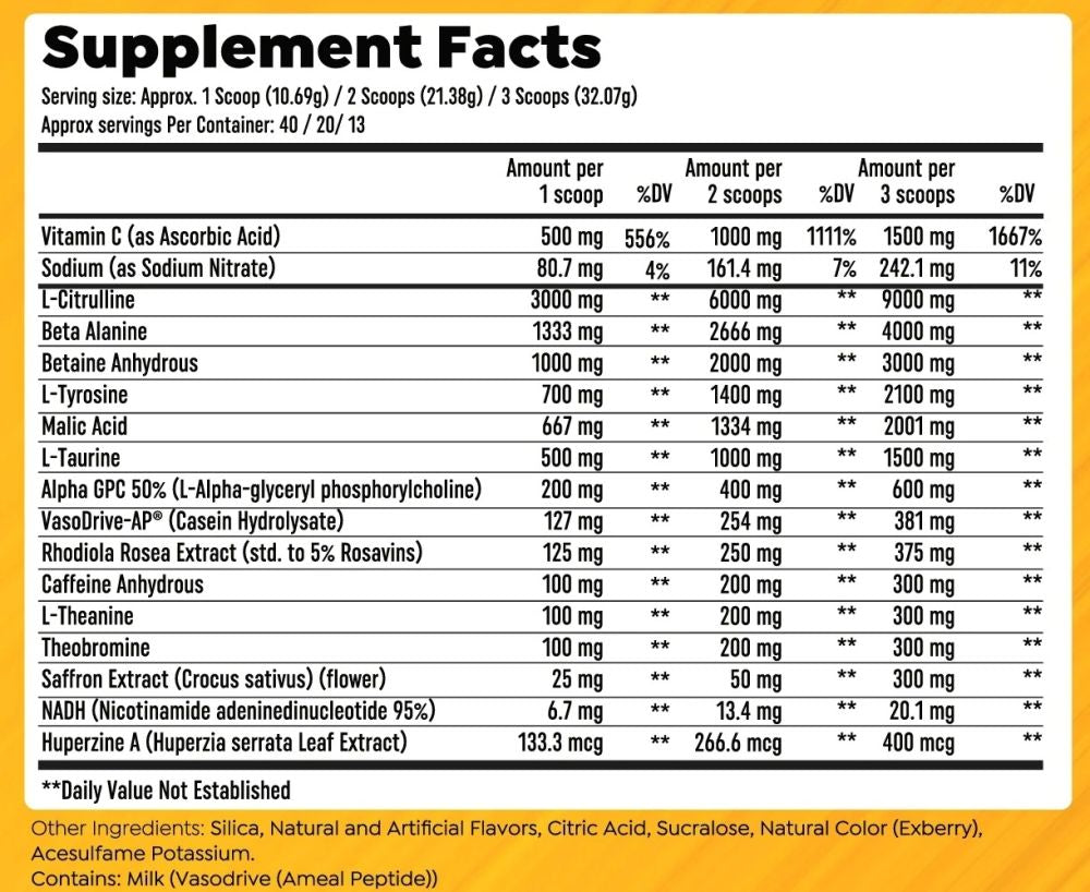 HTLT Supps Preworkout 3.0 Orange Creamsicle|Lowcostvitamin.com|Pre-Workout