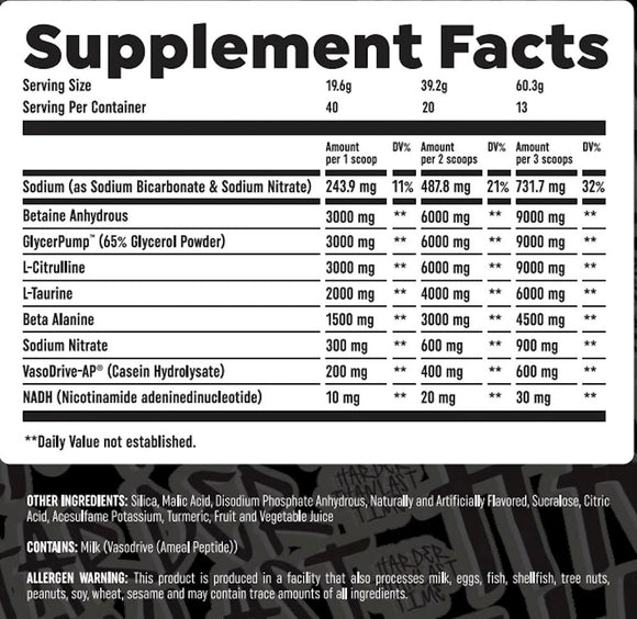 HTLT Supps Pre-Pump 2.0|Lowcostvitamin.com|Pre-Workout