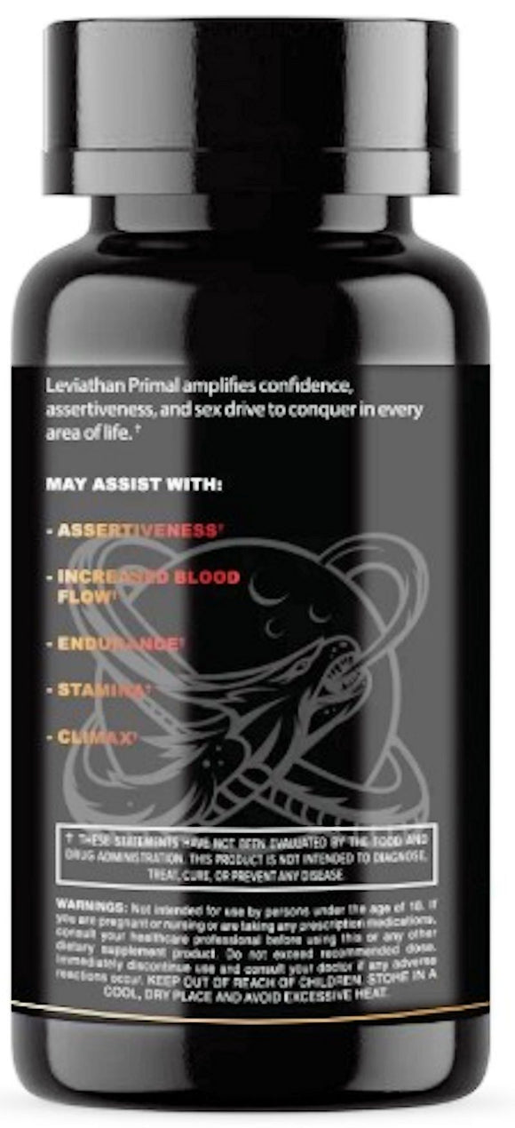 Leviathan Nutrition Primal Support Male Vitality|Lowcostvitamin.com|Test Booster