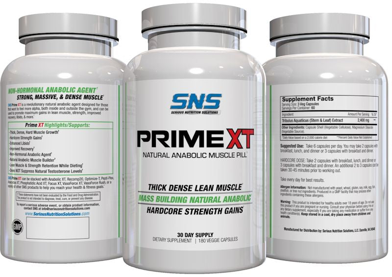 Serious Nutrition Solutions Prime XT 3
