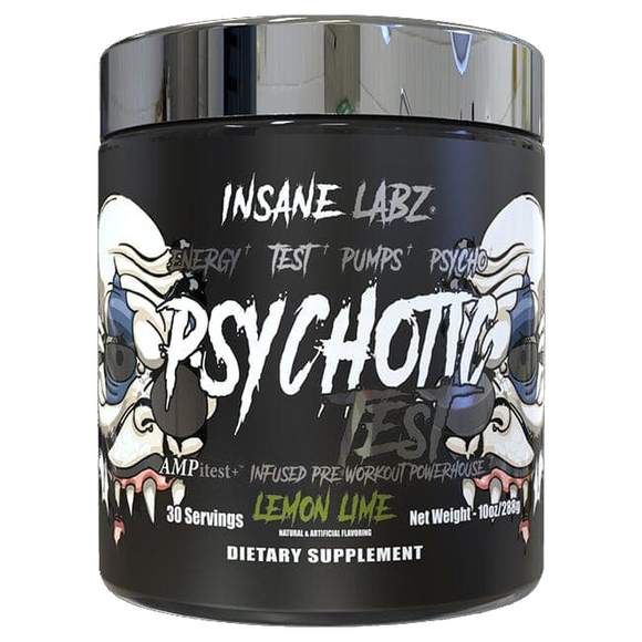 Insane Labz Psychotic Test Pre-Workout 30 serving|Lowcostvitamin.com|Test Booster