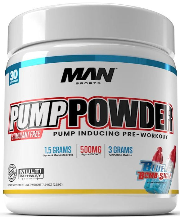 Man Sports Pump Powder Pre-Workout 30 servings|Lowcostvitamin.com|Agmatine