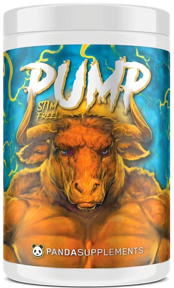 Panda Supps Pump Pre Workout Non Stim 40 Servings|Lowcostvitamin.com|Pre-Workout