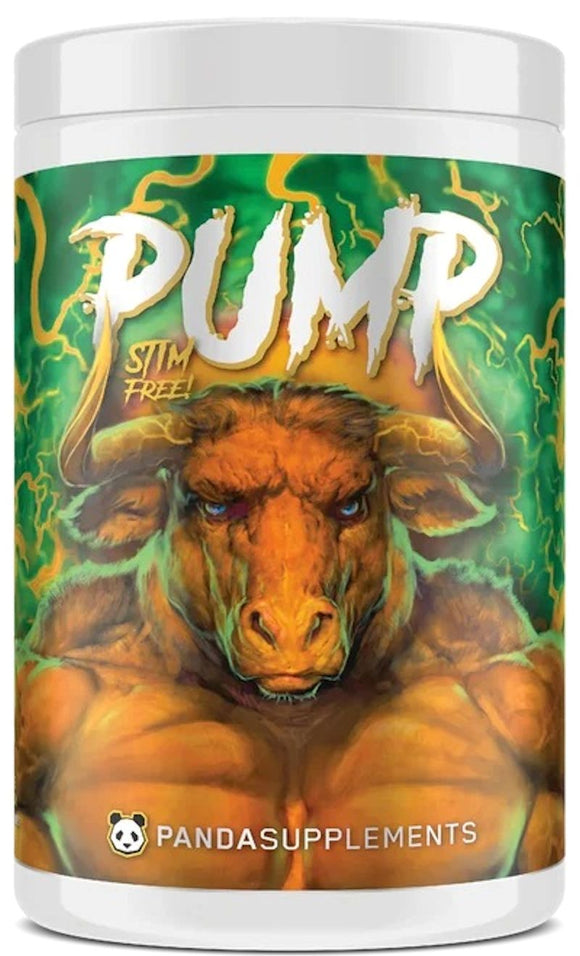 Panda Supps Pump Pre Workout Non Stim 40 Servings