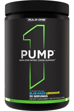 Rule One Pump Stim-Free Nitric Oxide Support 30 Servings|Lowcostvitamin.com|Muscle Pumps