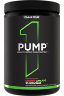 Rule One Pump Stim-Free Nitric Oxide Support 30 Servings|Lowcostvitamin.com|Muscle Pumps