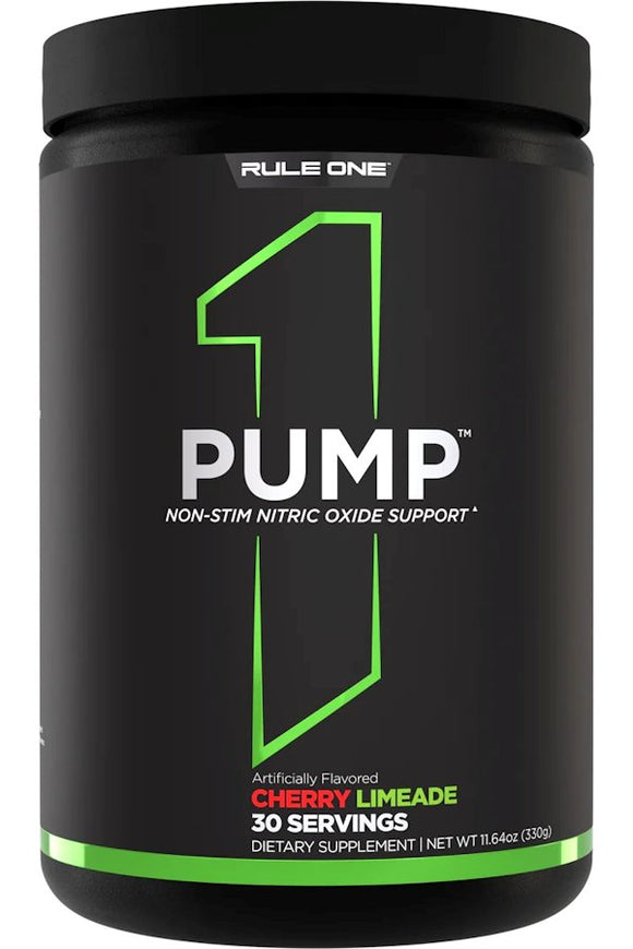 Rule One Pump Stim-Free Nitric Oxide Support 30 Servings|Lowcostvitamin.com|Muscle Pumps