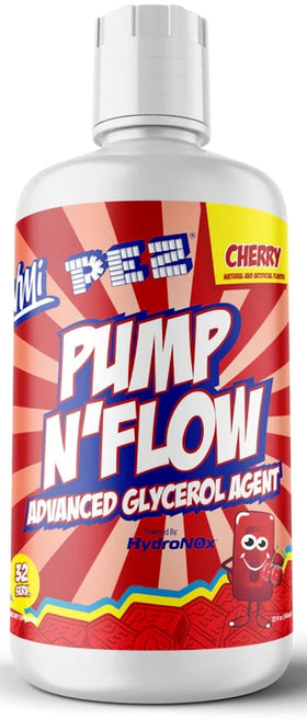 VMI Sports Pump N Flow Stim-Free Pumps Lq. PEZ Cherry|Lowcostvitamin.com|Pre-Workout