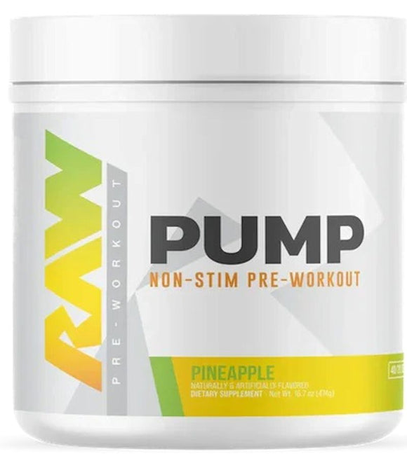 RAW Nutrition Pump Non Stim Pre-Workout Watermelon Grape (Copy)|Lowcostvitamin.com|Pre-Workout