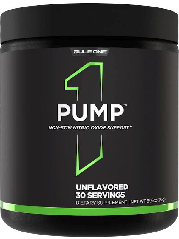 Rule One Pump Stim-Free Nitric Oxide Support 30 Servings|Lowcostvitamin.com