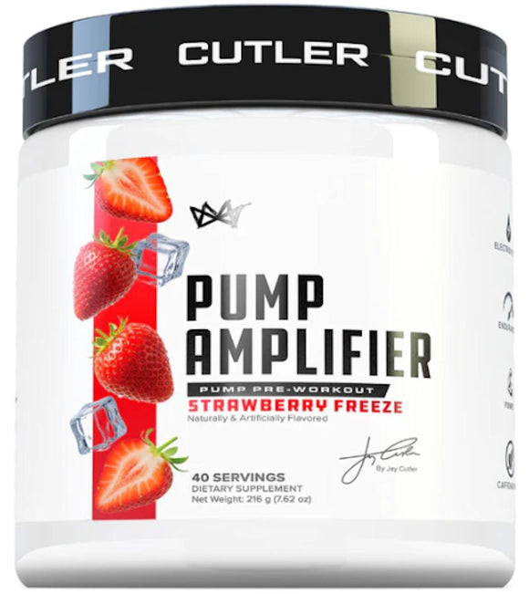 Cutler Pump Amplifier Pre Workout Stim Free