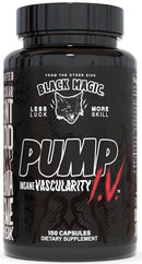 Black Magic Pump IV Non-Stim Pre Workout 150 Capsules|Lowcostvitamin.com|Muscle Pumps
