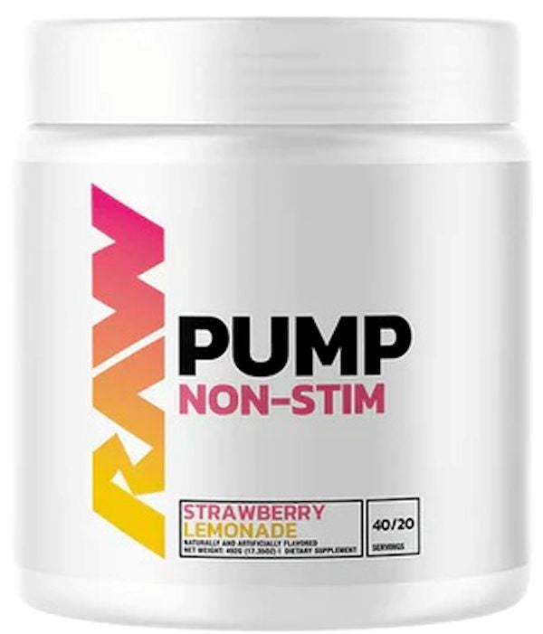 RAW Nutrition Pump Non Stim Pre-Workout|Lowcostvitamin.com